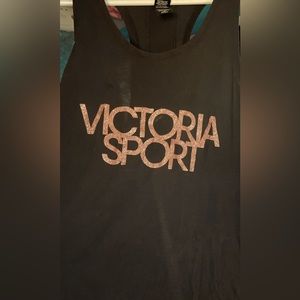 Victoria sport split back tank top
